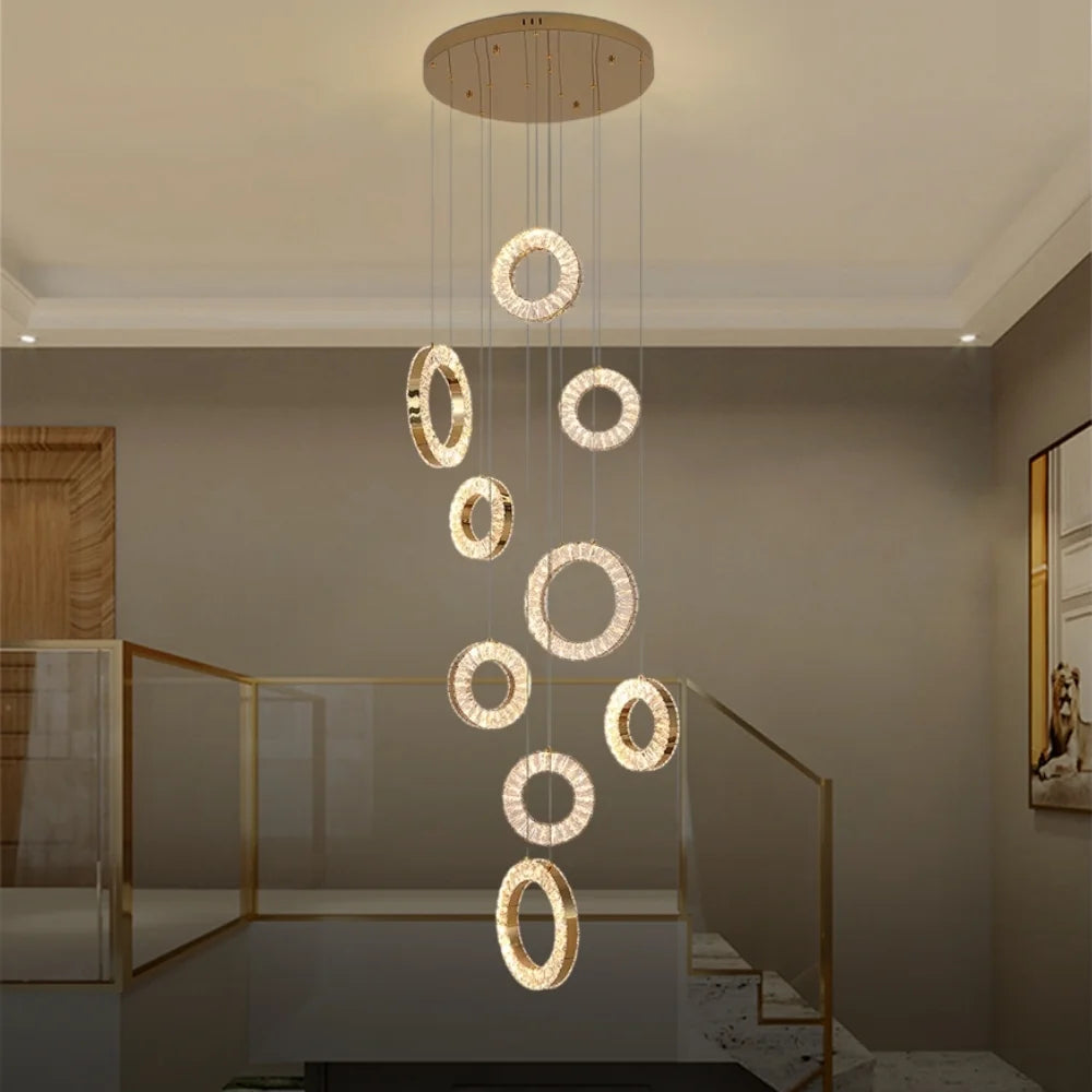 foyer chandelier modern