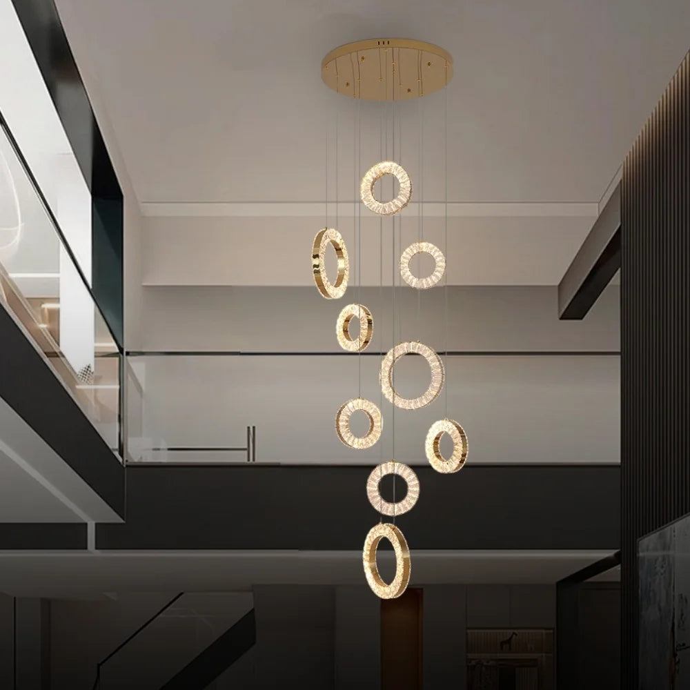 foyer chandelier modern