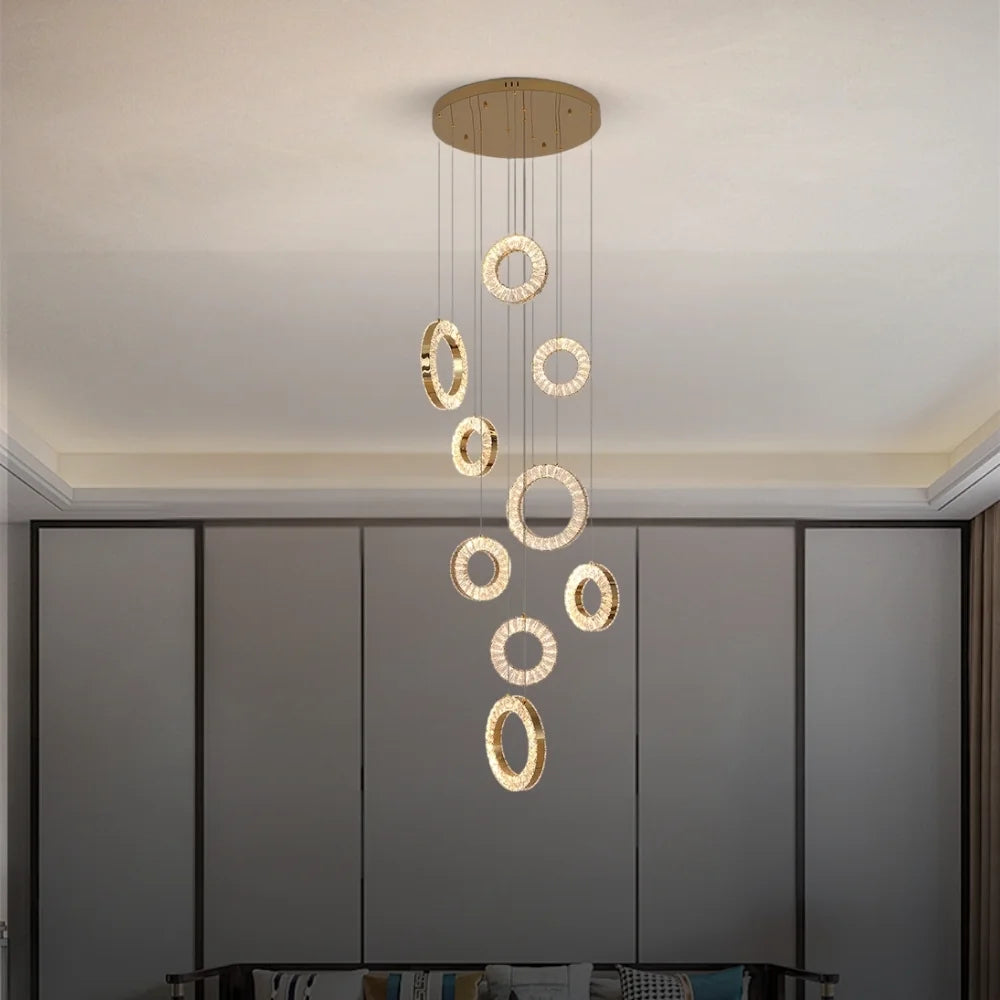 foyer chandelier modern