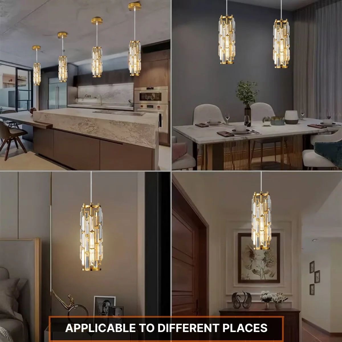 Iron Frame Hanging Light