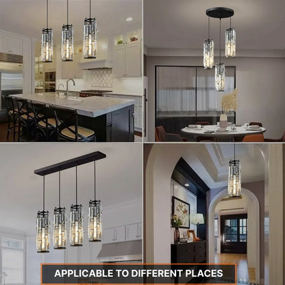 Crystal Drop Hanging Light