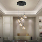 black minimalist pendant light