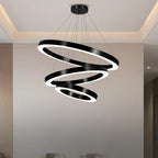 Cosmo Chandelier with Black