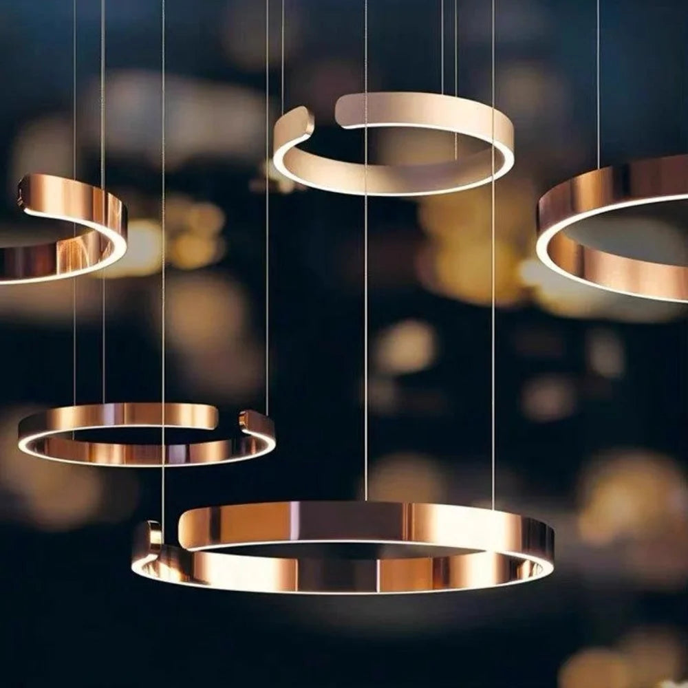 Creative C-shaped LED Light Fixtures
