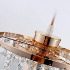 Crist Modern LED Crystal Pendant Light for Living Room & Bedroom