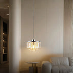 modern small crystal pendant light