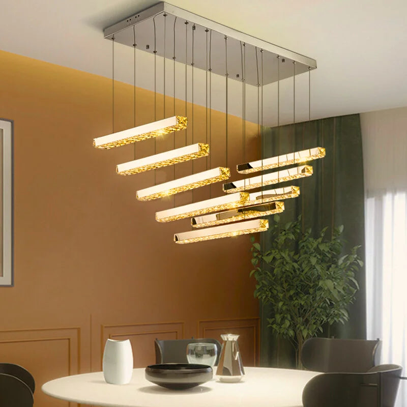Crux Modern Crystal Pendant Light