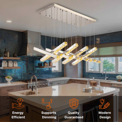 Modern Crystal Pendant Light