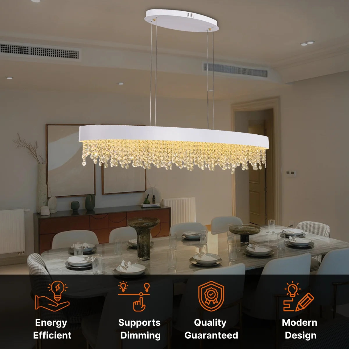Crystal Chandelier Light