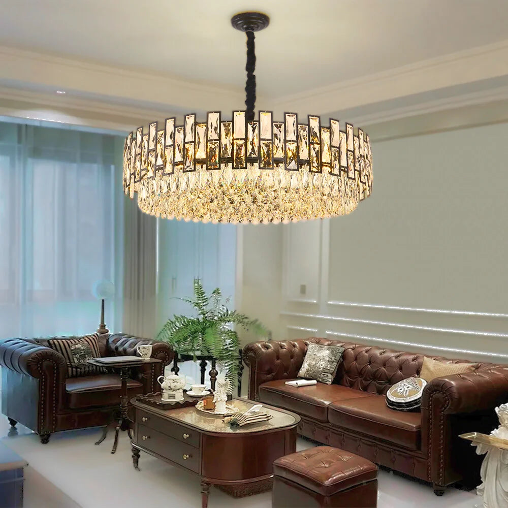 Crystal Round Chandelier