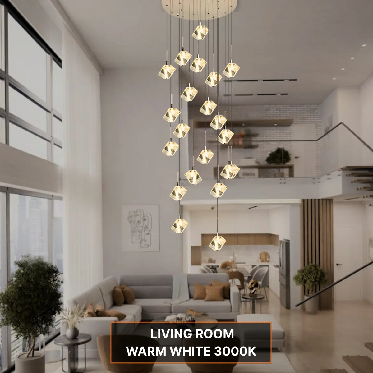 Cube Entryway Pendant Light