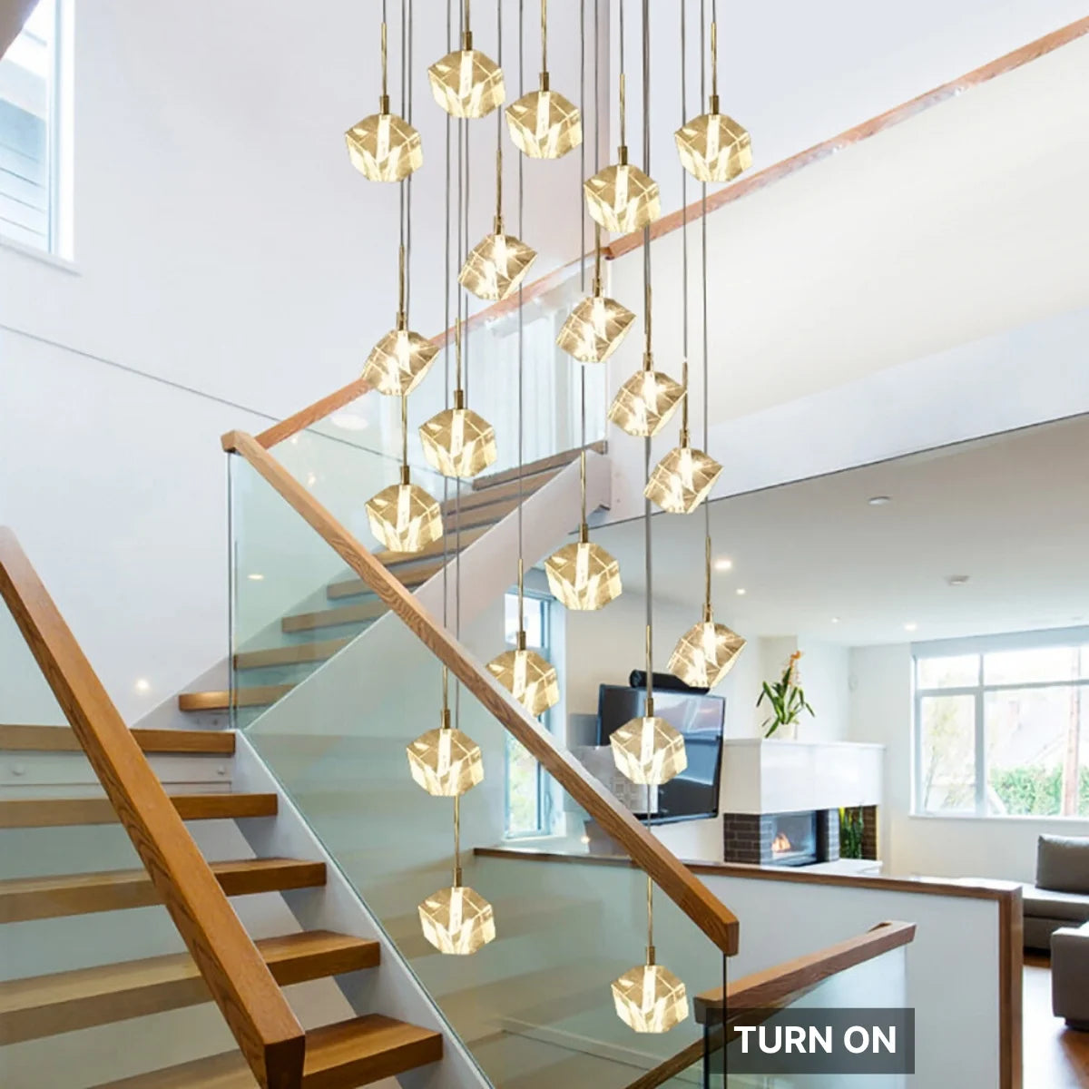 Cube Entryway Pendant Light