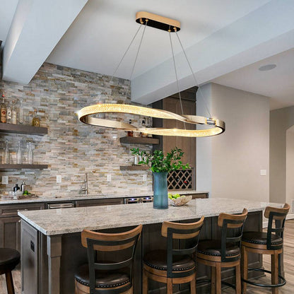 Dawn Pendant Light-Modern Dining Room LED Chandelier