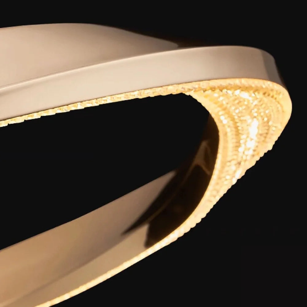 design led chandelier