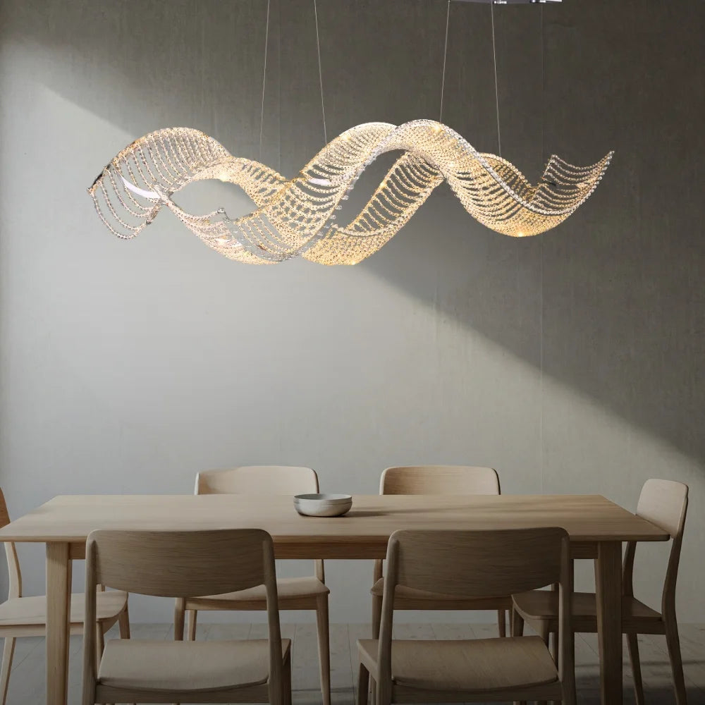 large dining chandelier