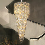 large crystal chandelier​