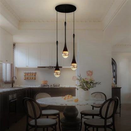 Drop Kitchen Pendant Lights Black