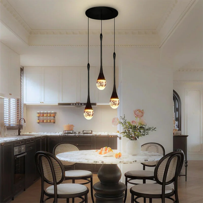 minimalist pendant light for kitchen island