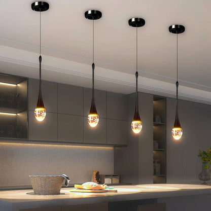 minimalist pendant light for kitchen island
