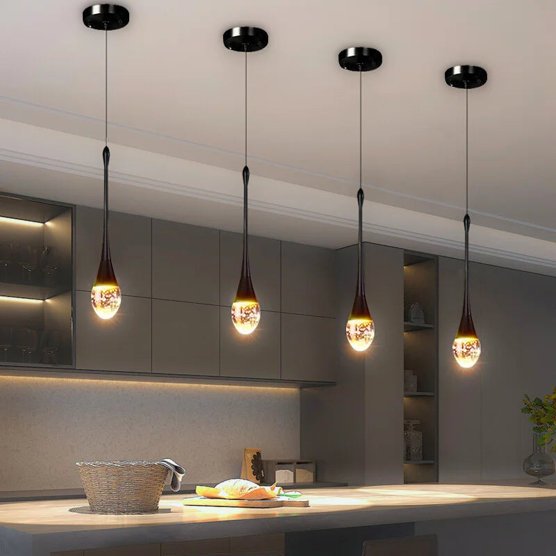 minimalist pendant light for kitchen island