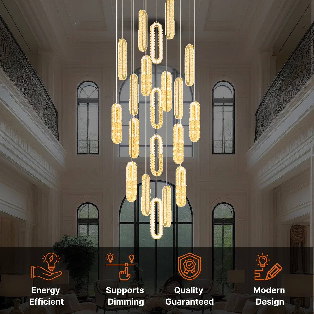 Duplex Chandelier