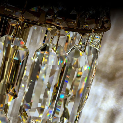 Elf Pendant Light-Small Luxury Crystal Single Pendant Light For Dining Room