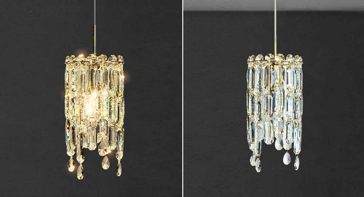 gold pendant light