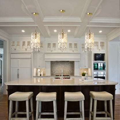 Elf pendant lights with crystals