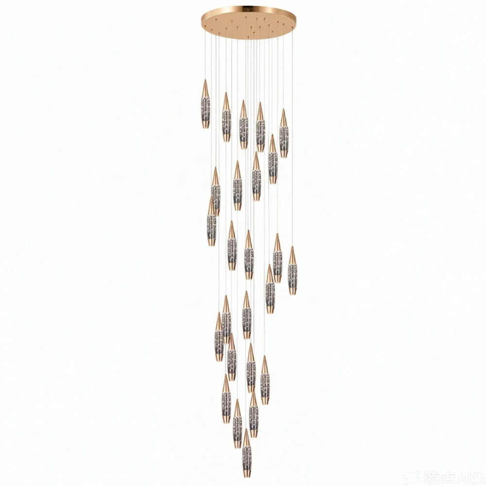 large led chandelier for high ceiling