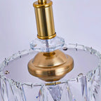 Elora LED Crystal Pendant Light Modern Black Small Crystal Chandelier