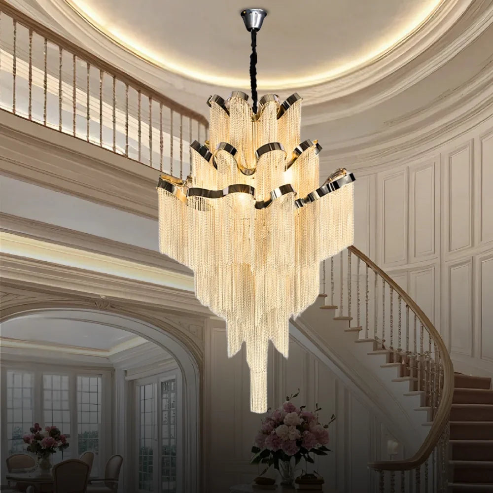 Large living room chandelier