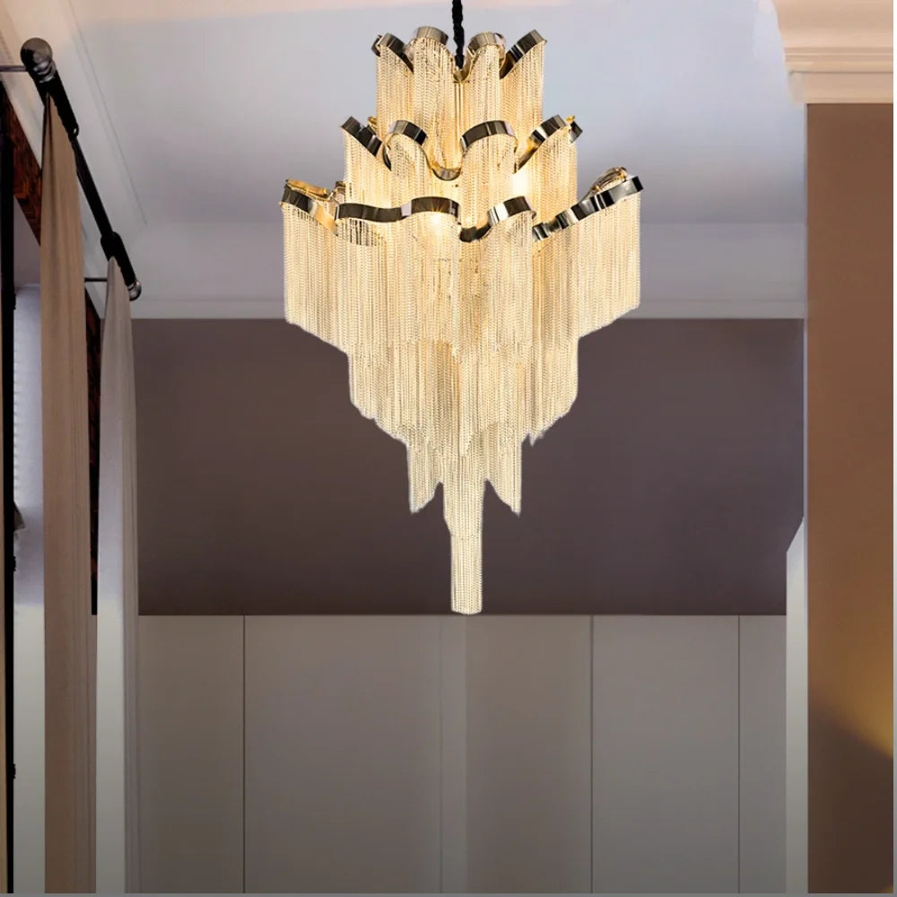Large living room chandelier
