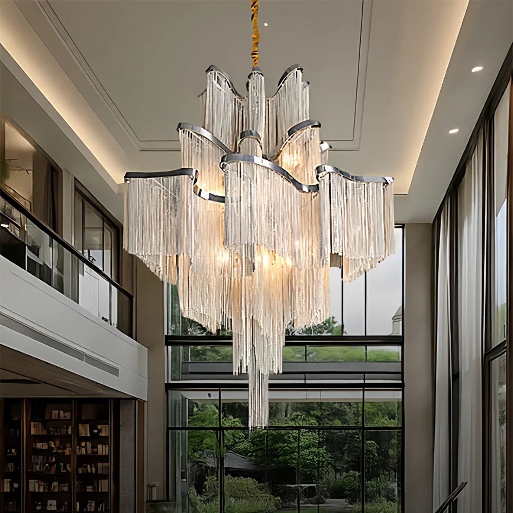 Large living room chandelier