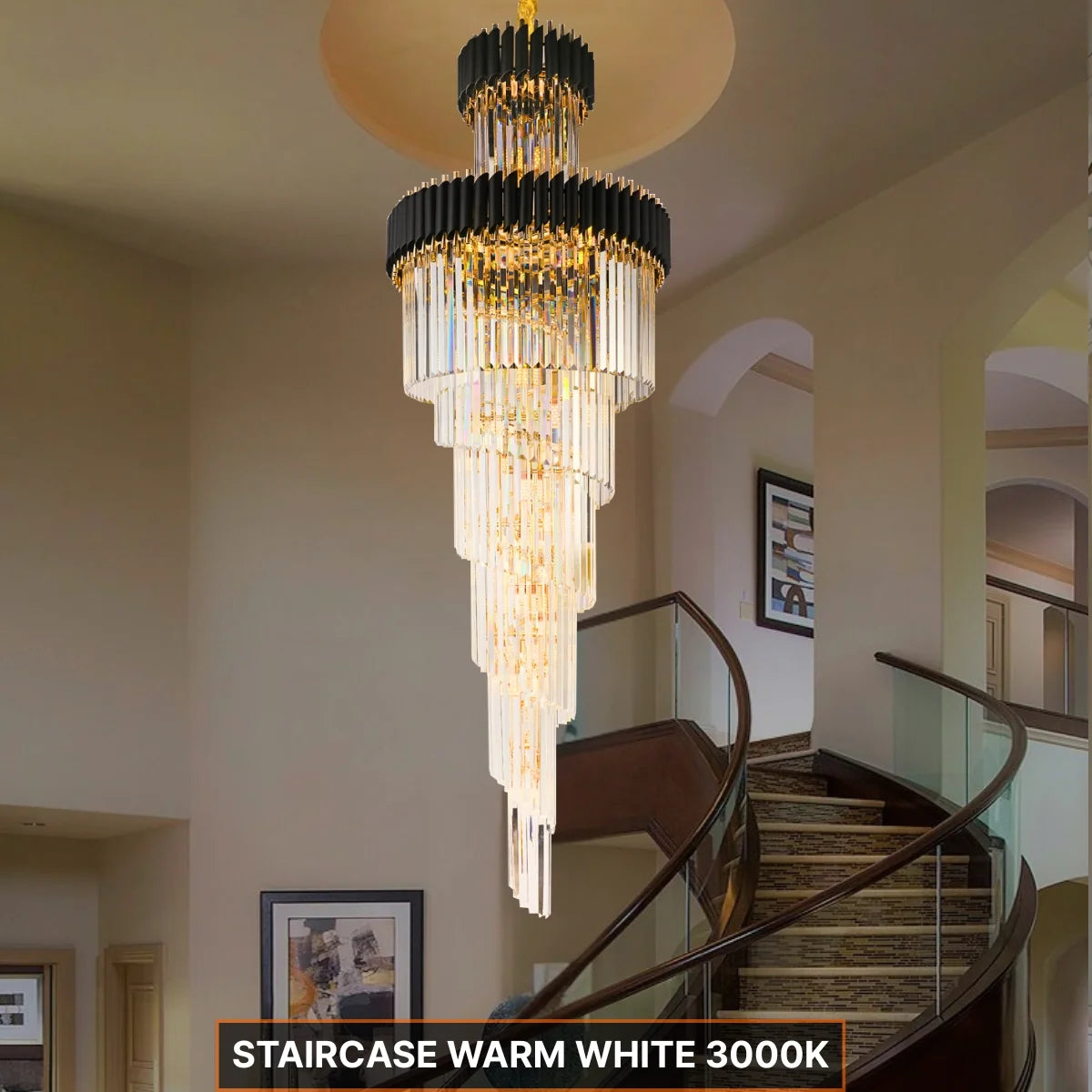 Ethereal Staircase Chandelier