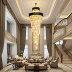 Ethereal Staircase Chandelier Modern