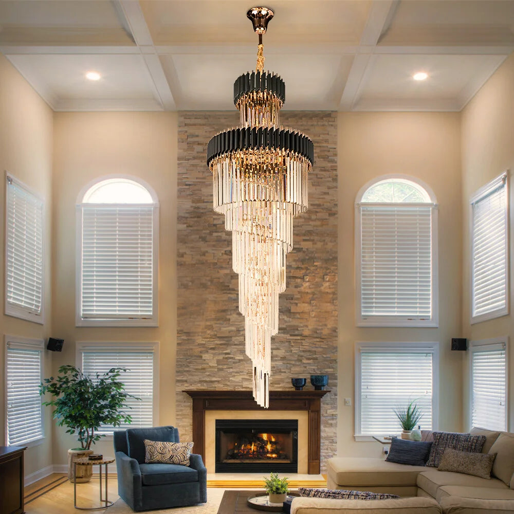 Large entryway chandelier