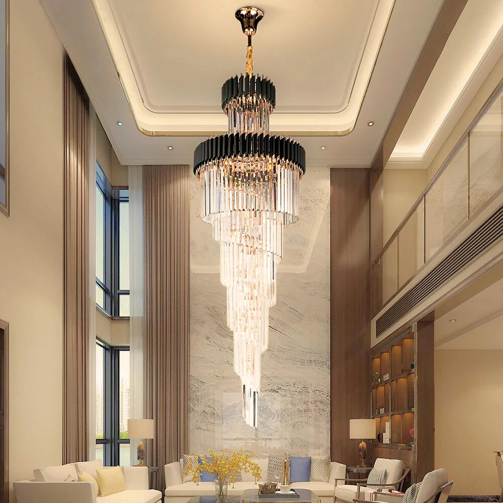 Large entryway chandelier