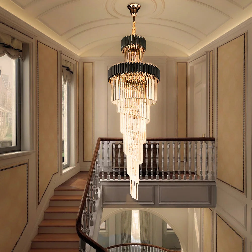 Large entryway chandelier