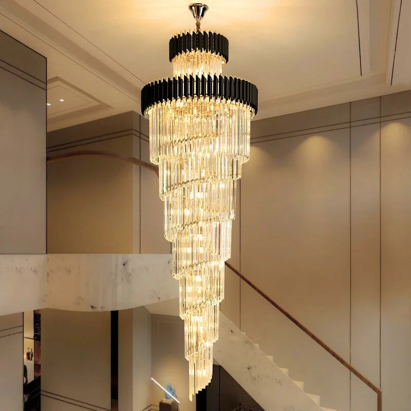 Large entryway chandelier
