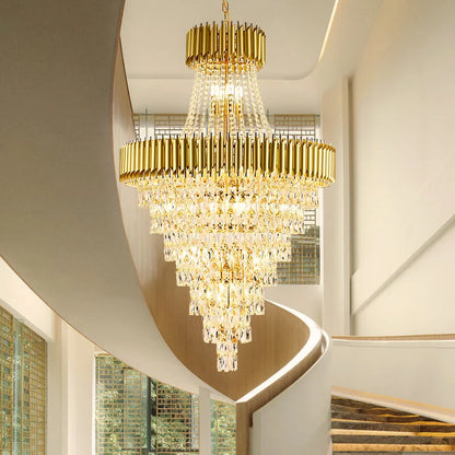 Modern loft chandelier