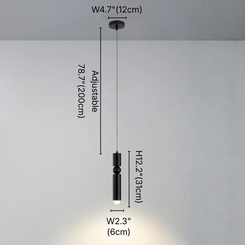 Flick Modern LED Pendant Light for Kitchen Island & Dining Room