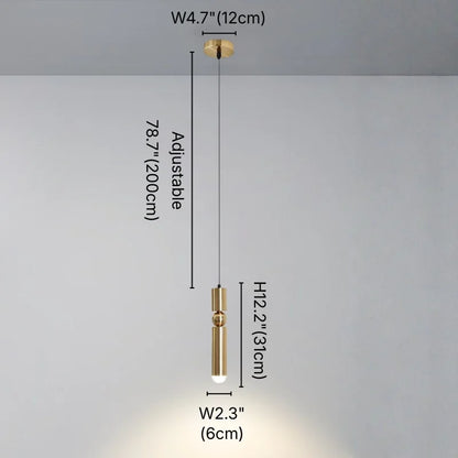 Flick Modern LED Pendant Light for Kitchen Island & Dining Room