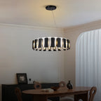 Black and White Chandelier