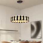Black and White Chandelier