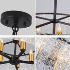 chandelier glass chandelier