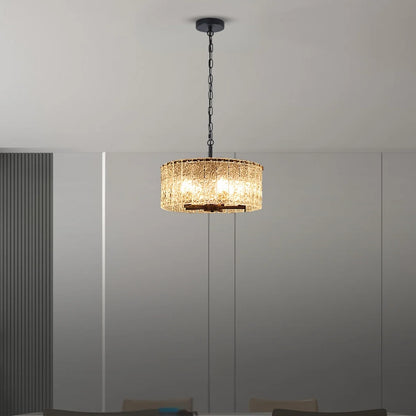 black glass hanging light