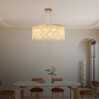 modern crystal chandelier for living room ceiling