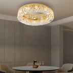 modern crystal light for ceiling