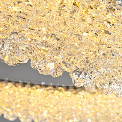 luxury crystal ceiling light