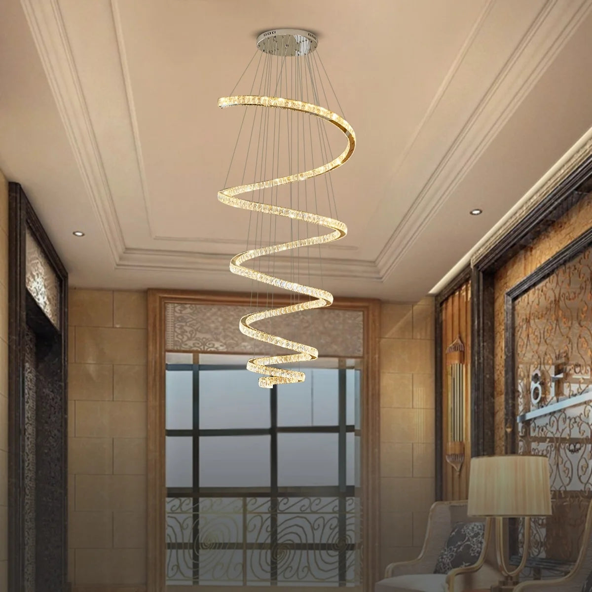 Helix Entryway Ceiling Light